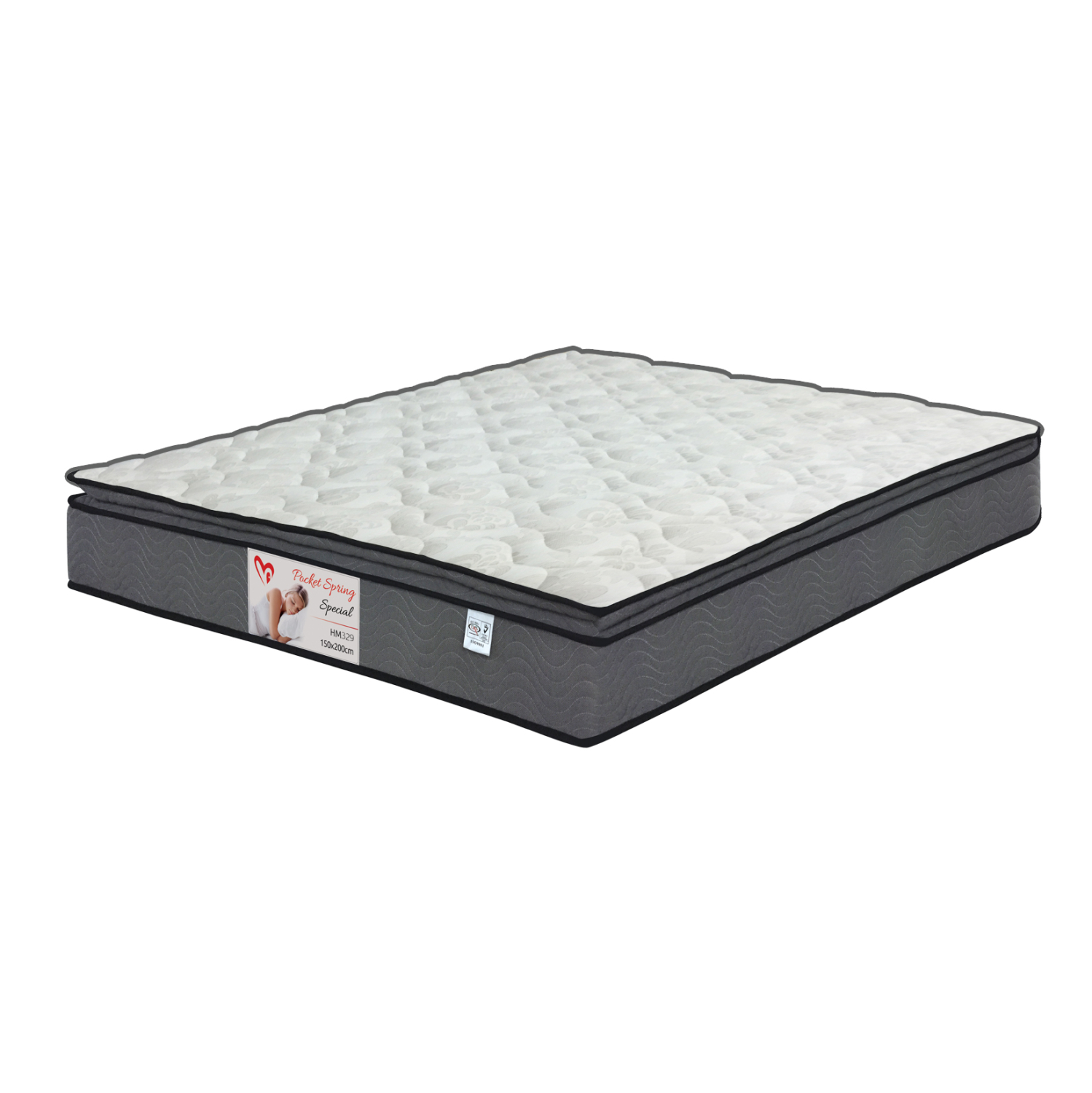 ΣΤΡΩΜΑ ΜΕ ΕΠΙΣΤΡΩΜΑ 160X200 SPECIAL POCKET SPRING HOMEMARKT (ROLL PACKING) 2