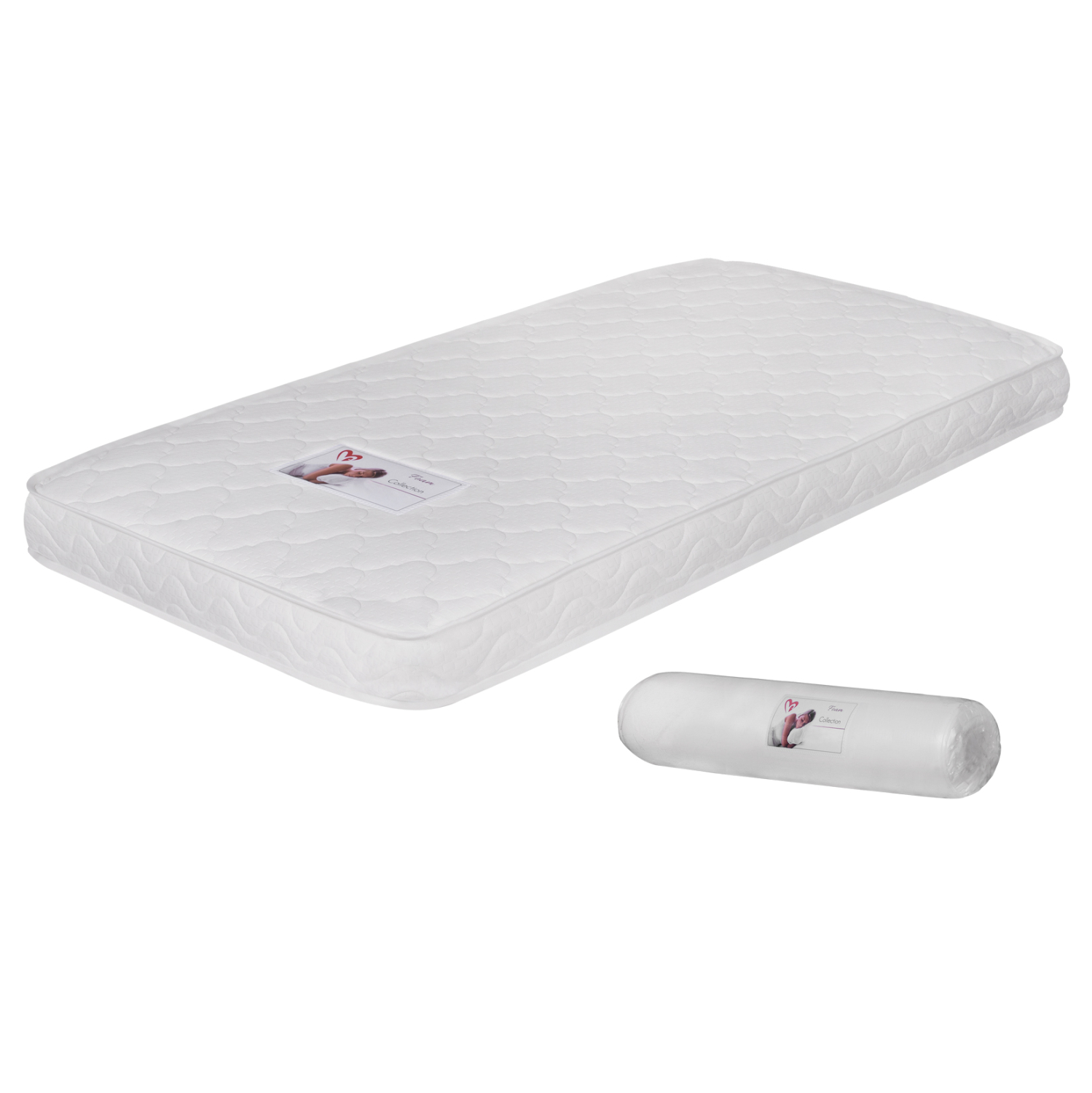 ΣΤΡΩΜΑ ΑΦΡΟΥ ΧΩΡΙΣ ΕΛΑΤΗΡΙΑ JORDY 90X190x15Y-- (ROLL PACKING) ΛΕΥΚΟ 2