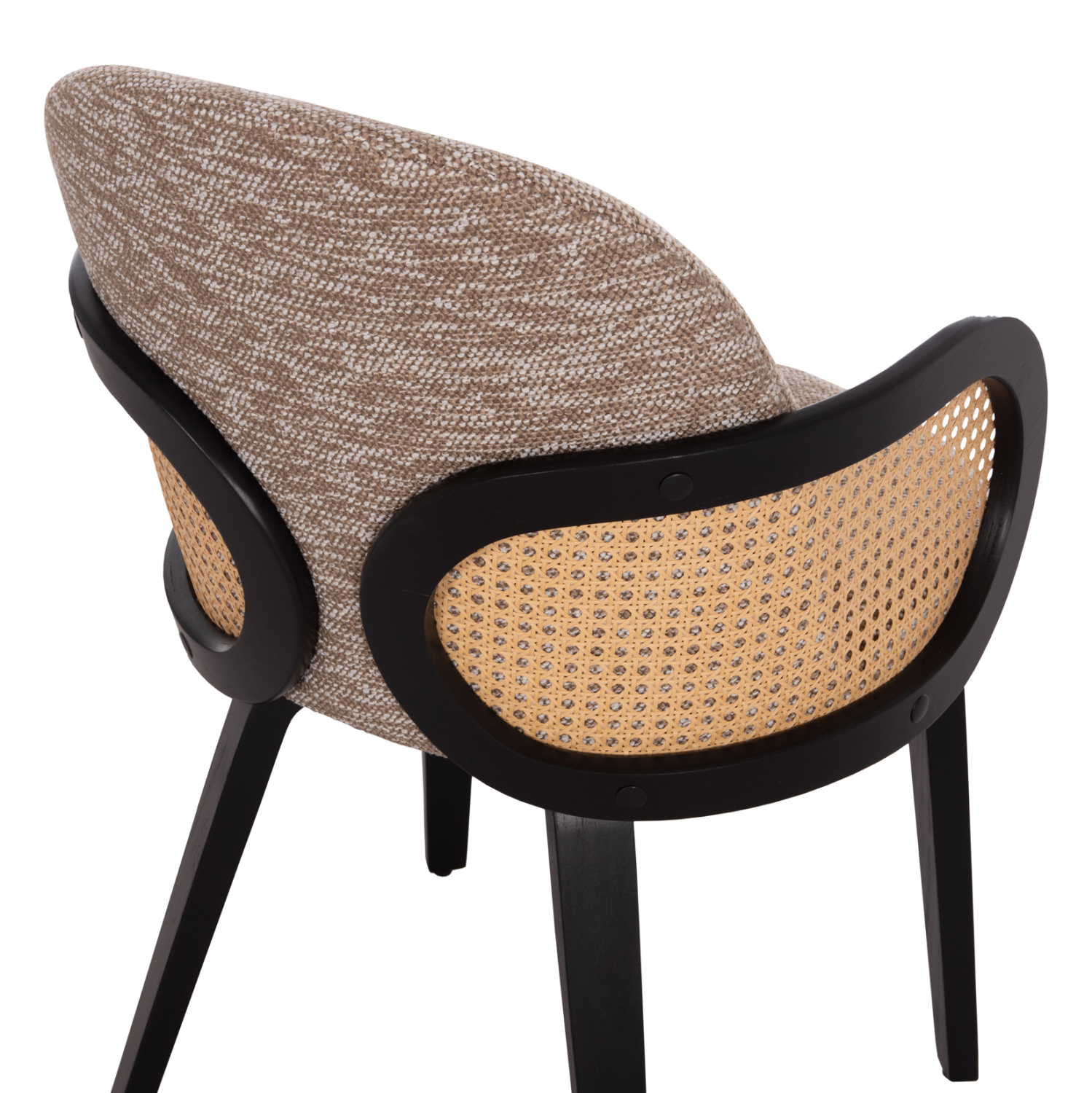 ΠΟΛΥΘΡΟΝΑ ΤΡΑΠΕΖΑΡΙΑΣ BECKER PLYWOOD ΜΑΥΡΟ--ΚΑΦΕ ΥΦΑΣΜΑ 54x62x79Υεκ. 10