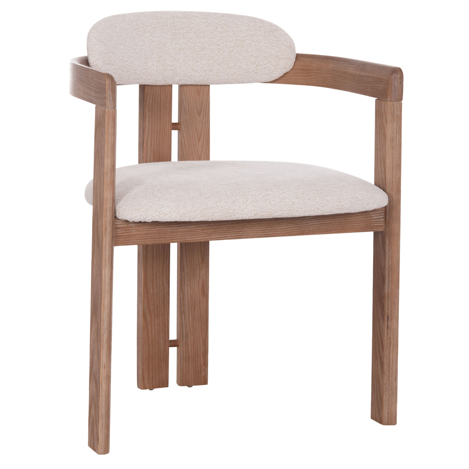 ΠΟΛΥΘΡΟΝΑ ΤΡΑΠΕΖΑΡΙΑΣ KALL ΜΠΕΖ ΥΦΑΣΜΑ--ΜΑΤ WHITEWASH PLYWOOD 56x45x73Υεκ. 1
