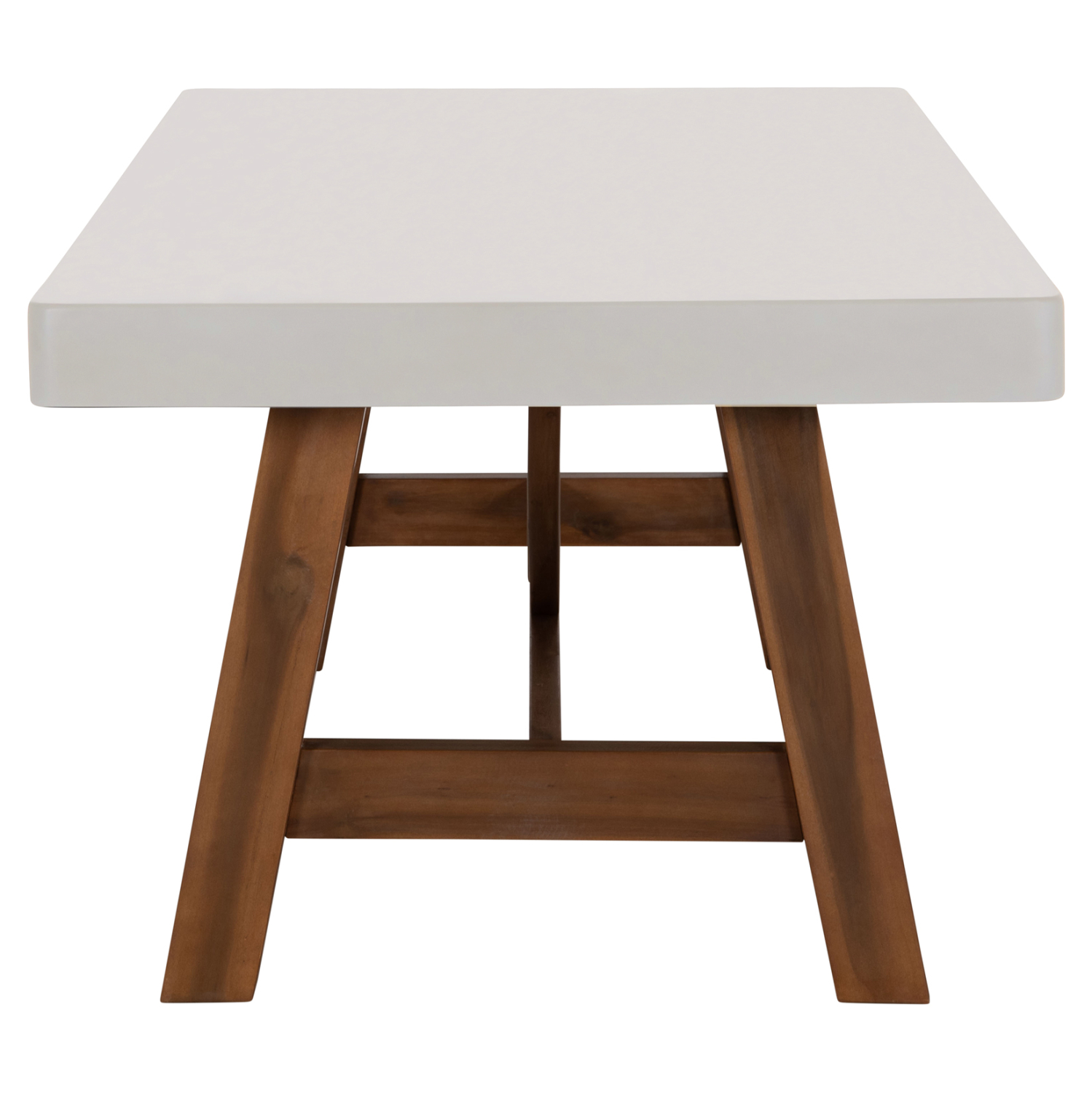 ΤΡΑΠΕΖΙ ΤΡΑΠΕΖΑΡΙΑΣ MAEVE ΜΠΕΖ FIBER CEMENT--ΞΥΛΟ ΑΚΑΚΙΑΣ 200x100x75Υεκ 4