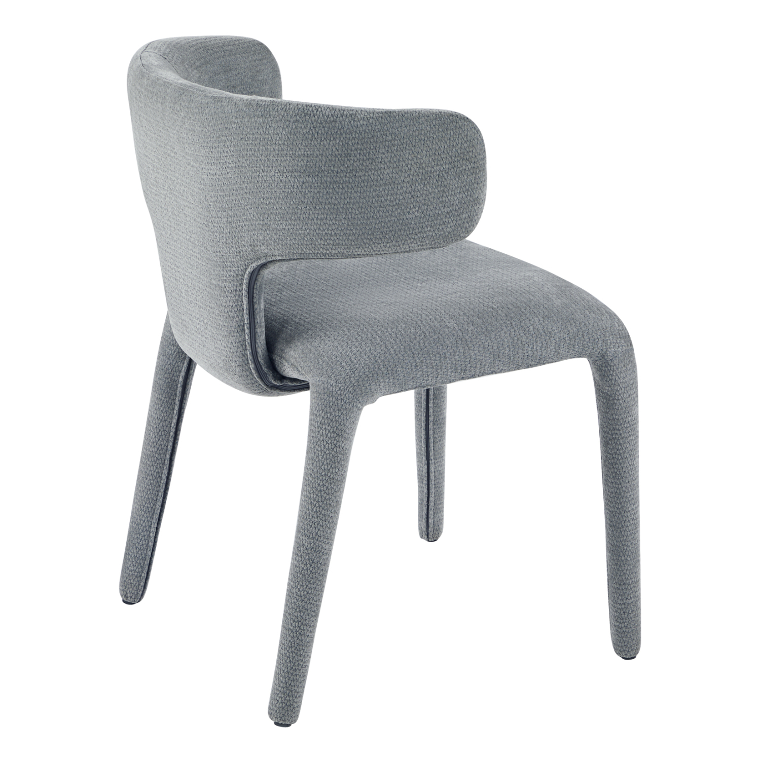 ΠΟΛΥΘΡΟΝΑ ΤΡΑΠΕΖΑΡΙΑΣ BIEN ΑΝΟΙΧΤΟ ΓΚΡΙ ΥΦΑΣΜΑ 49,5x55,5x76Υ εκ. 6