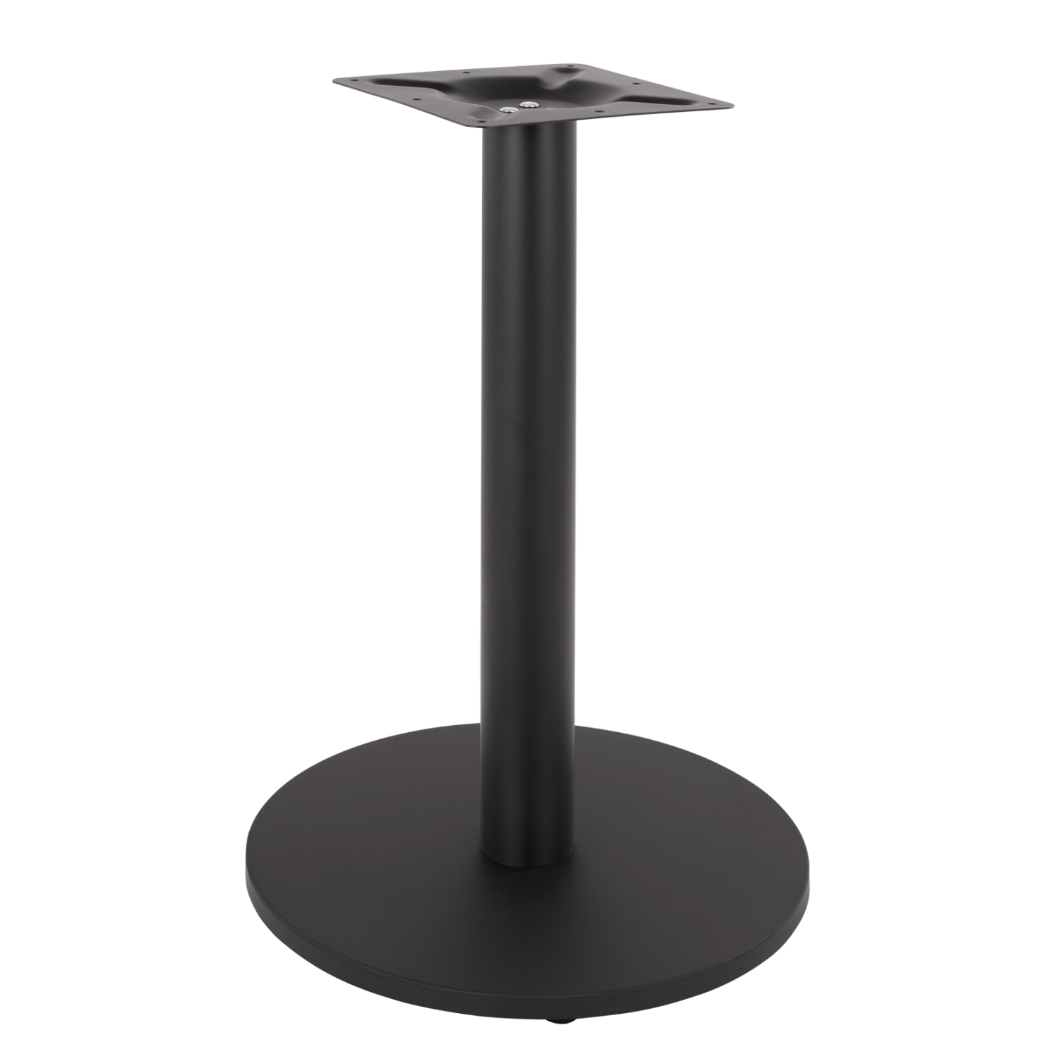 ΒΑΣΗ ΜΕΤΑΛΛΙΚΗ ΜΑΥΡΗ ΜΑΤ Φ45X72Υεκ. ΜΕ ΡΕΓΟΥΛΑΤΟΡΟΥΣ 1