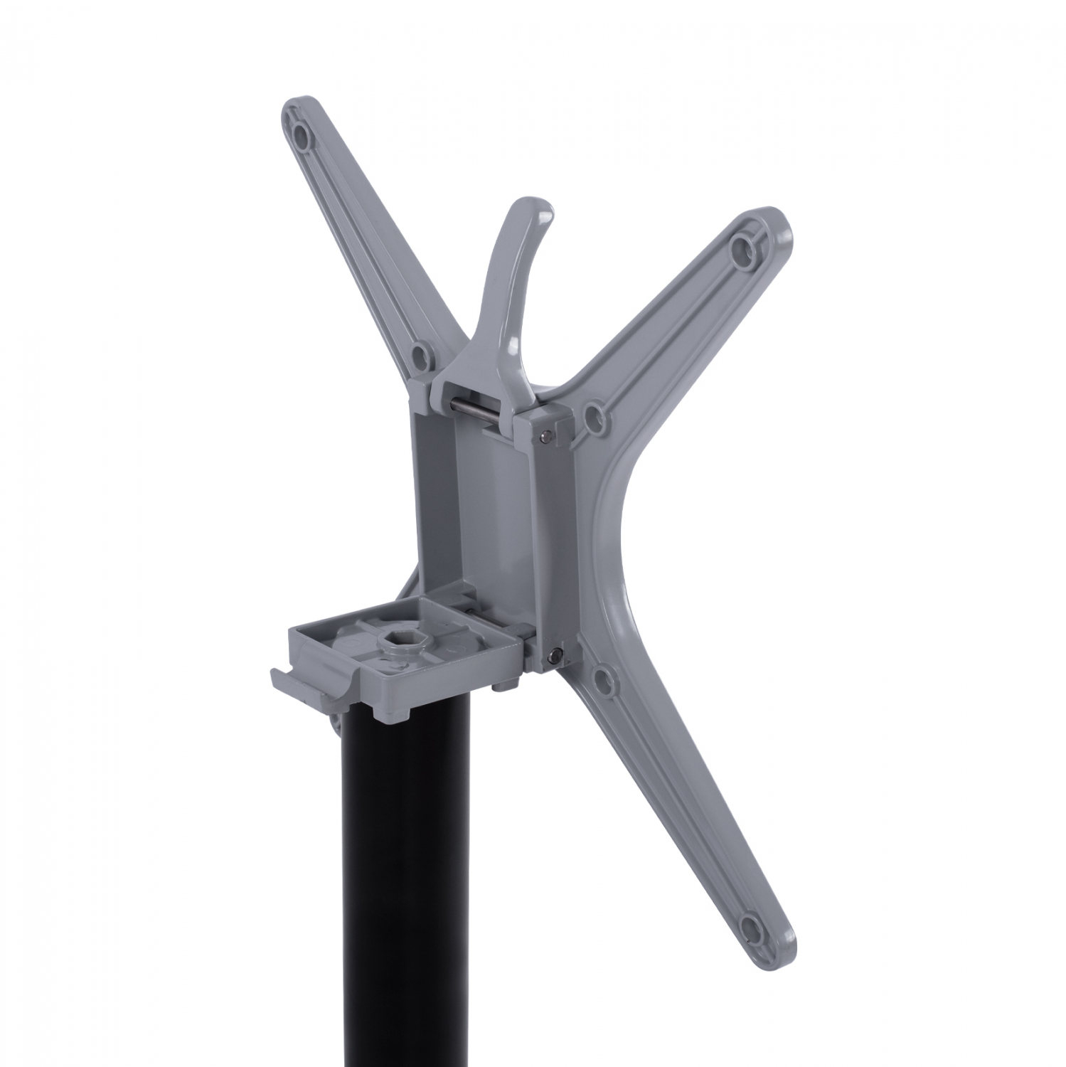 ΒΑΣΗ ΑΛΟΥΜΙΝΙΟΥ ΠΤΥΣΣΟΜΕΝΗ ΜΑΥΡΟ ΜΑΤ 66Χ66Χ72Υεκ. ΜΕ ΣΤΑΥΡΟ 48Χ48εκ. 6