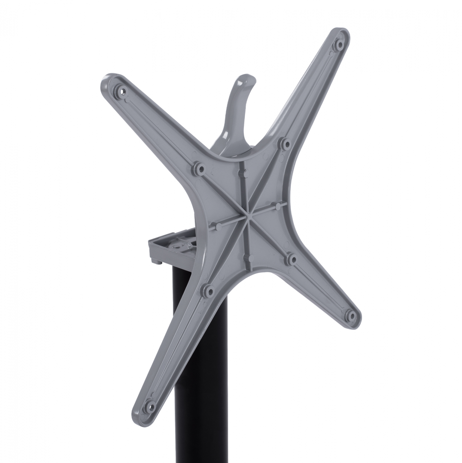 ΒΑΣΗ ΑΛΟΥΜΙΝΙΟΥ ΠΤΥΣΣΟΜΕΝΗ ΜΑΥΡΟ ΜΑΤ 66Χ66Χ72Υεκ. ΜΕ ΣΤΑΥΡΟ 48Χ48εκ. 7