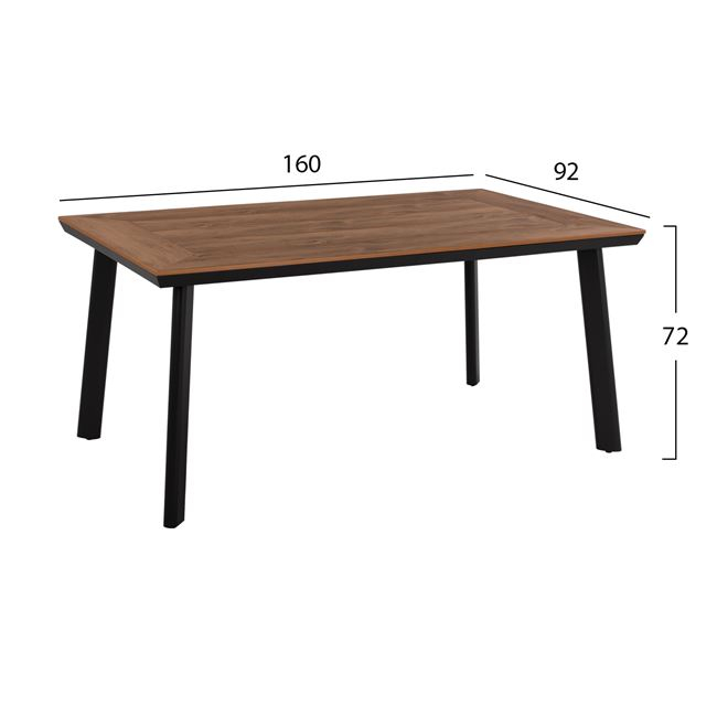 ΣΕΤ 5ΤΜΧ ΤΡΑΠΕΖΙ ΑΛΟΥΜΙΝΙΟΥ &amp; ΠΟΛΥΘΡΟΝΕΣ ΑΛΟΥΜΙΝΙΟΥ ΑΝΘΡΑΚΙ HM10599.02 2