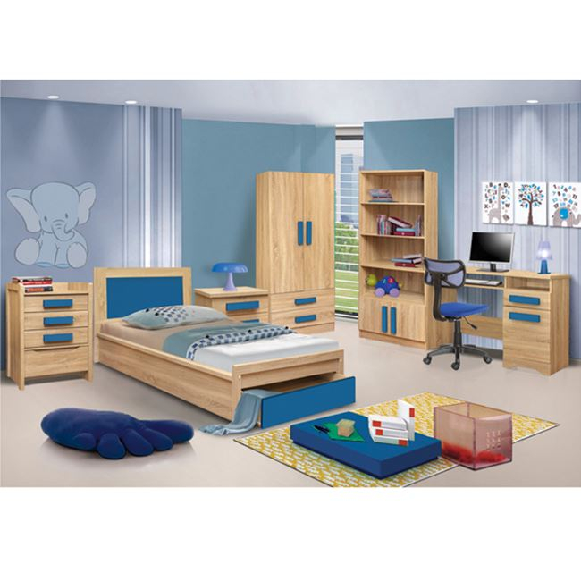 ΒΙΒΛΙΟΘΗΚΗ PLAYROOM SONAMA-ΣΙΕΛ 80X35X180εκ. 4