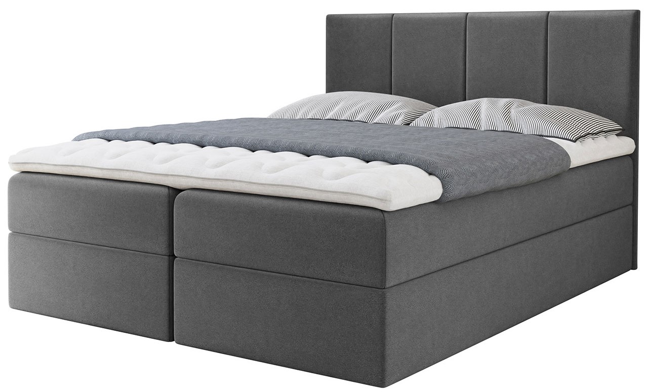 Επενδυμένο κρεβάτι 140 x 200 εκ. 1