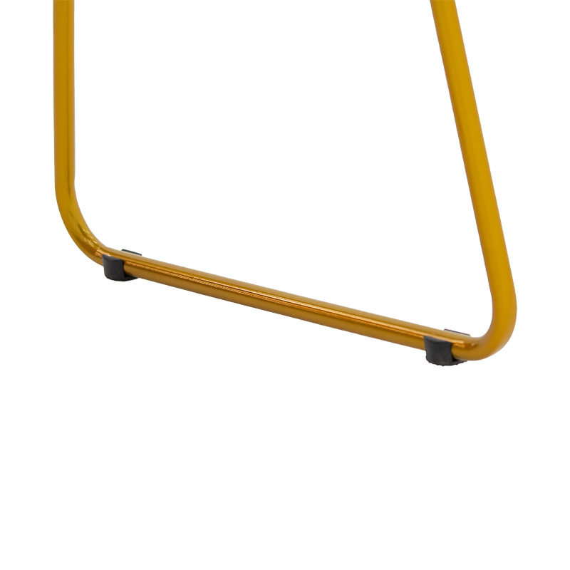 Καρέκλα Amalia pakoworld βελούδο γκρι-χρυσό πόδι 8