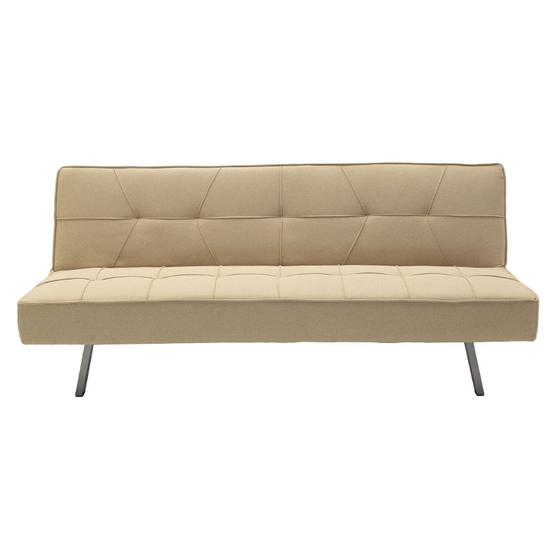 Καναπές-κρεβάτι Travis pakoworld 3θέσιος με ύφασμα μπεζ 175x83x74εκ 3