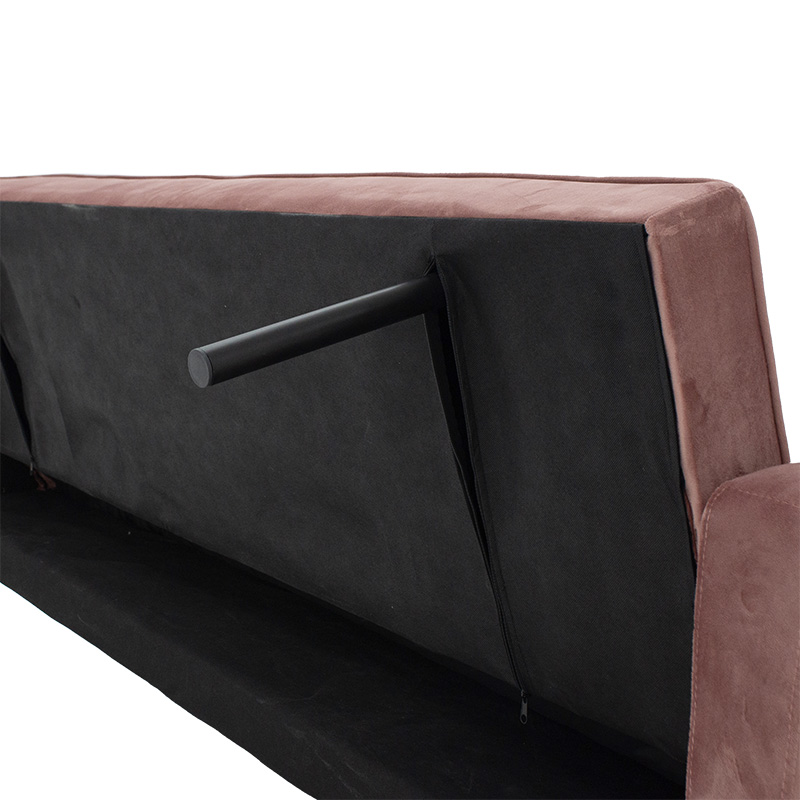 Καναπές-κρεβάτι Success pakoworld 3θέσιος βελούδο σάπιο μήλο 190x80x84εκ 8