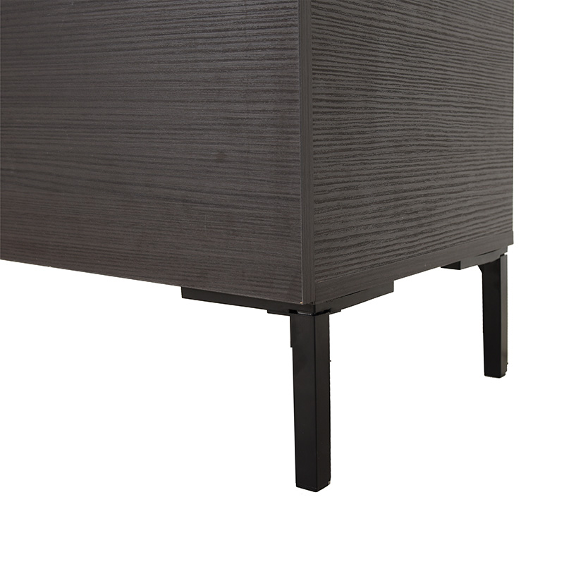 Έπιπλο τηλεόρασης Calliope pakoworld wenge-μαύρο μαρμάρου 180x44x57εκ 7