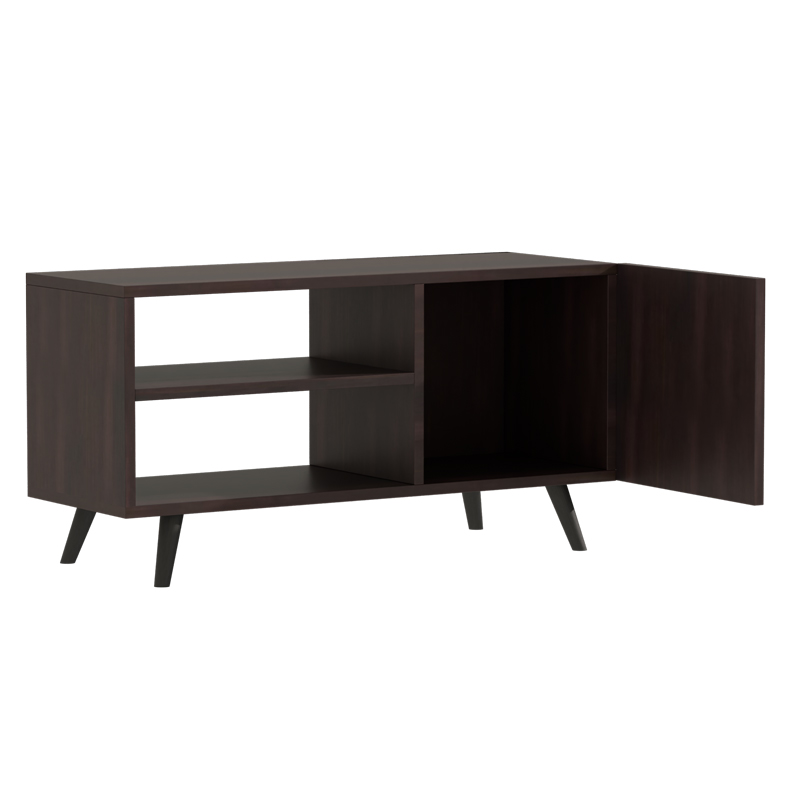 Έπιπλο τηλεόρασης Orianne pakoworld μελαμίνης καρυδί-wenge 90x32x46εκ 2