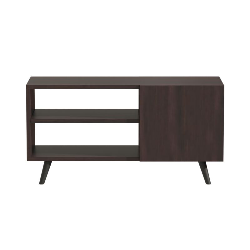 Έπιπλο τηλεόρασης Orianne pakoworld μελαμίνης καρυδί-wenge 90x32x46εκ 3