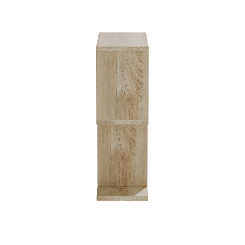 Βοηθητικό τραπέζι Kora pakoworld μελαμίνης sonoma 60x20x60εκ 3