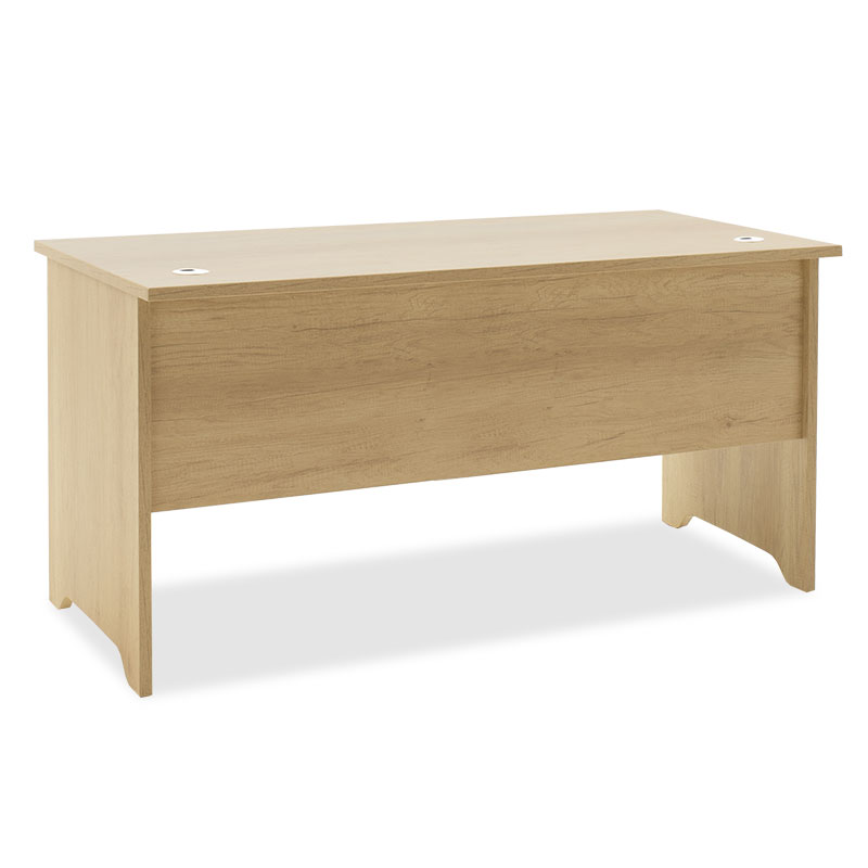 Γραφείο εργασίας επαγγελματικό Amazon pakoworld χρώμα sonoma 150x75x75εκ 1