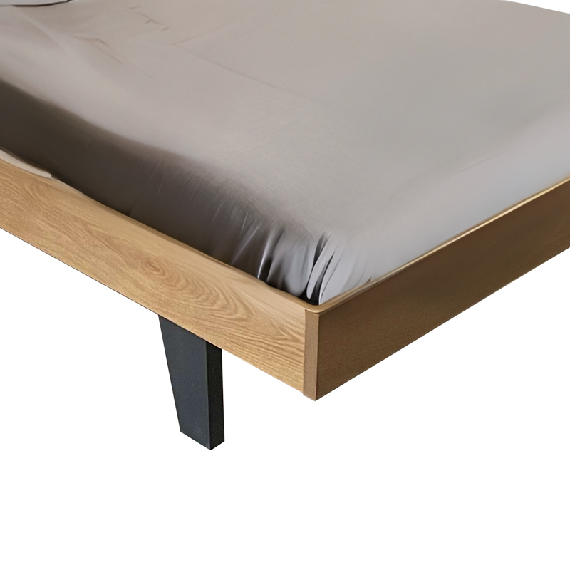 Κρεβάτι Frankly pakoworld oak-λευκό pu 150x200εκ 5