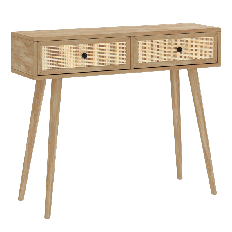 Κονσόλα Oslo pakoworld sonoma 100x29x81εκ 2