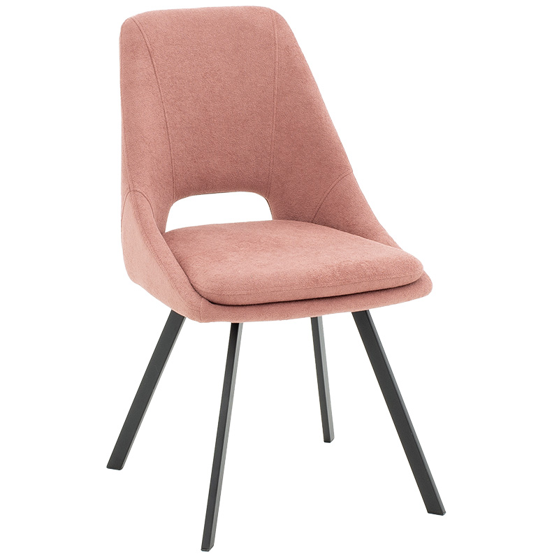 Καρέκλα Initiate pakoworld ύφασμα σάπιο μήλο-πόδι μαύρο 1