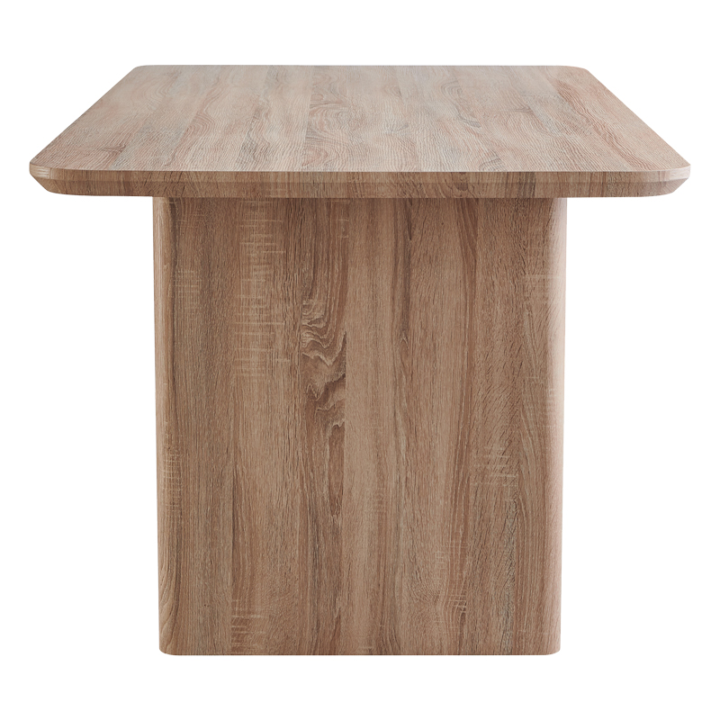 Tραπέζι Faghan pakoworld καφέ mdf 180x90x76εκ 4