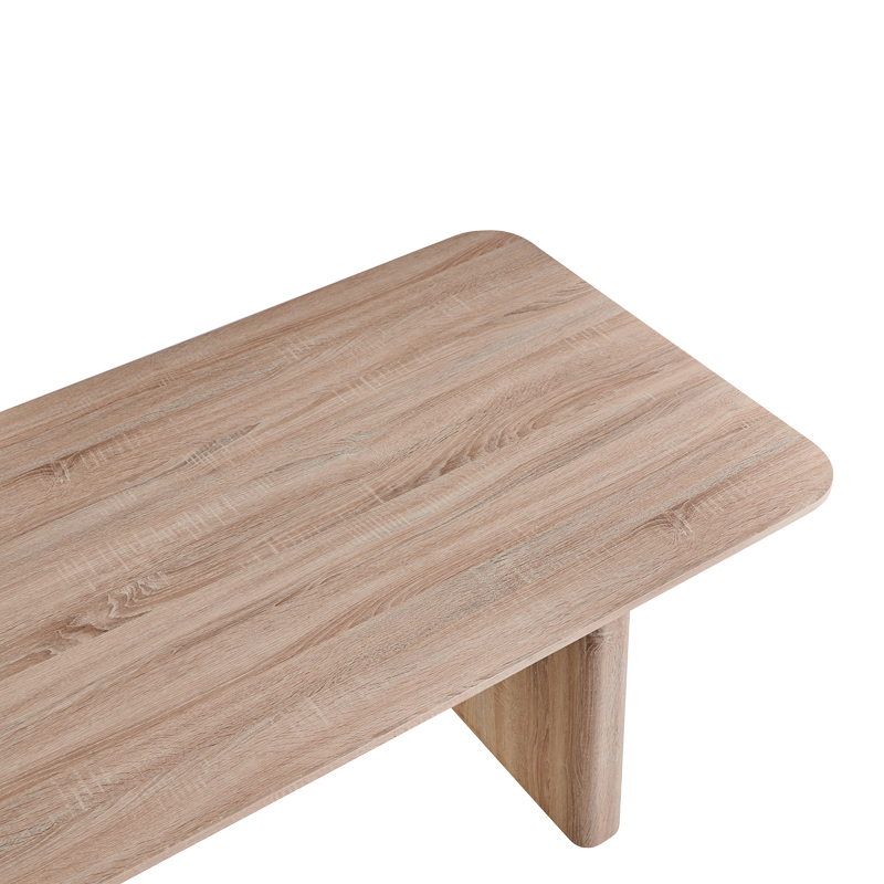 Tραπέζι Faghan pakoworld καφέ mdf 180x90x76εκ 6