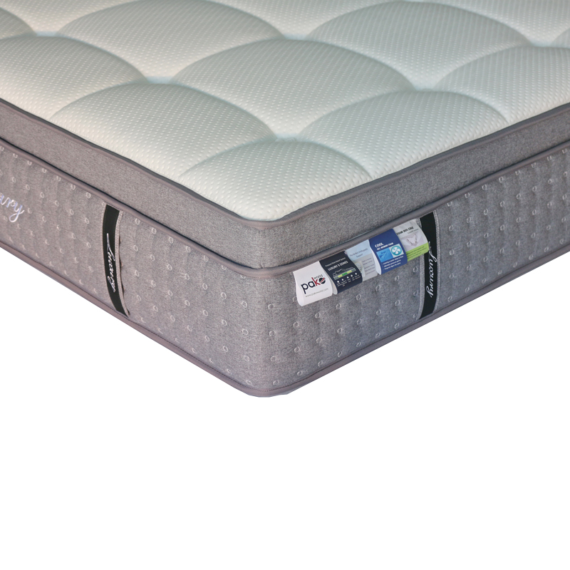 Στρώμα Luxury pakoworld pocket spring+gel memory foam+latex 34-36cm 150x200εκ 4
