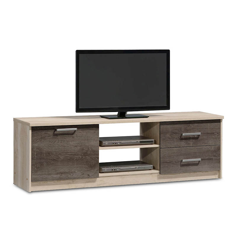 Έπιπλο τηλεόρασης OLYMPUS pakoworld χρώμα castillo-toro 160x39,5x50,5εκ 2