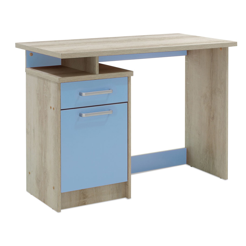 Γραφείο εργασίας Looney pakoworld χρώμα castillo-μπλε 100x55x75εκ 1