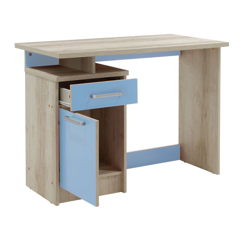 Γραφείο εργασίας Looney pakoworld χρώμα castillo-μπλε 100x55x75εκ 3