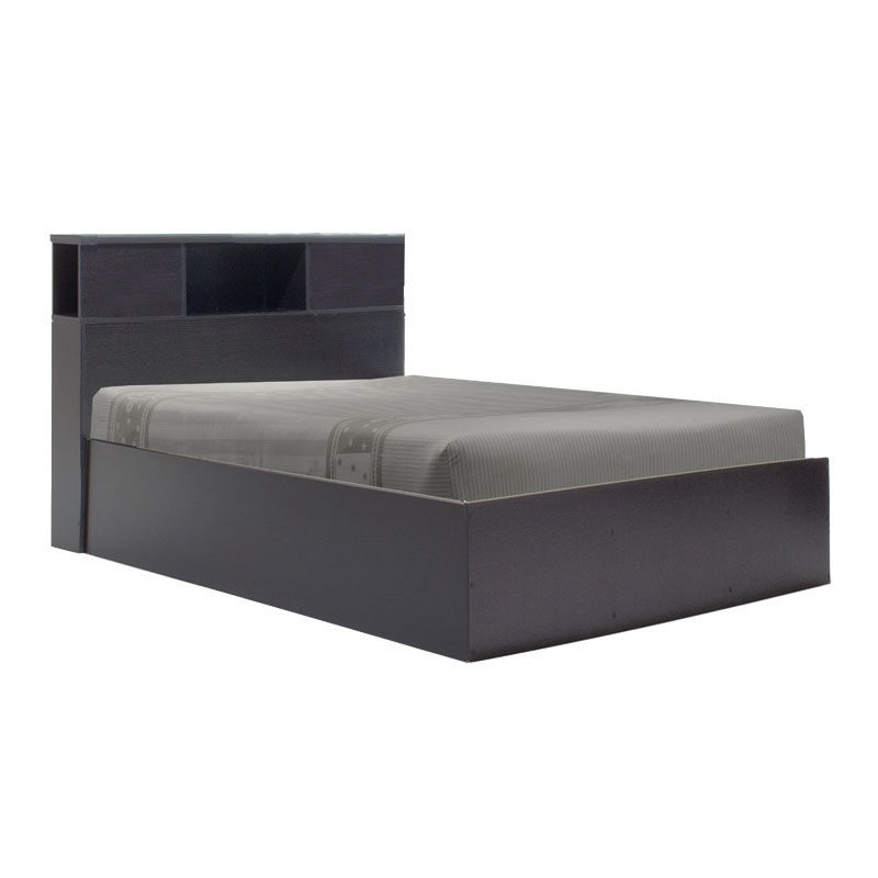 Κρεβάτι OLYMPUS pakoworld σε χρώμα wenge 120x200εκ 2