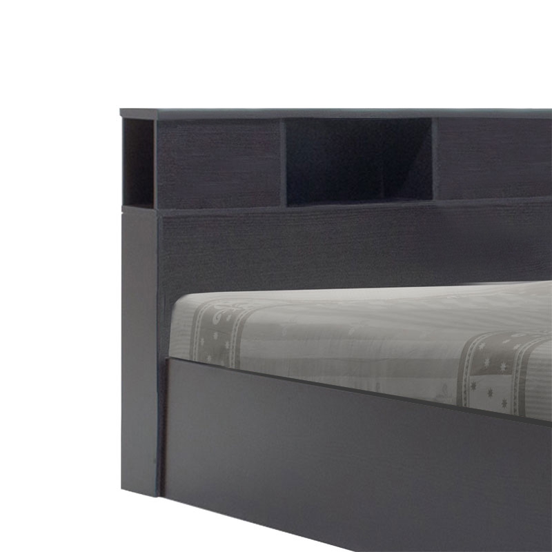 Κρεβάτι OLYMPUS pakoworld σε χρώμα wenge 120x200εκ 3