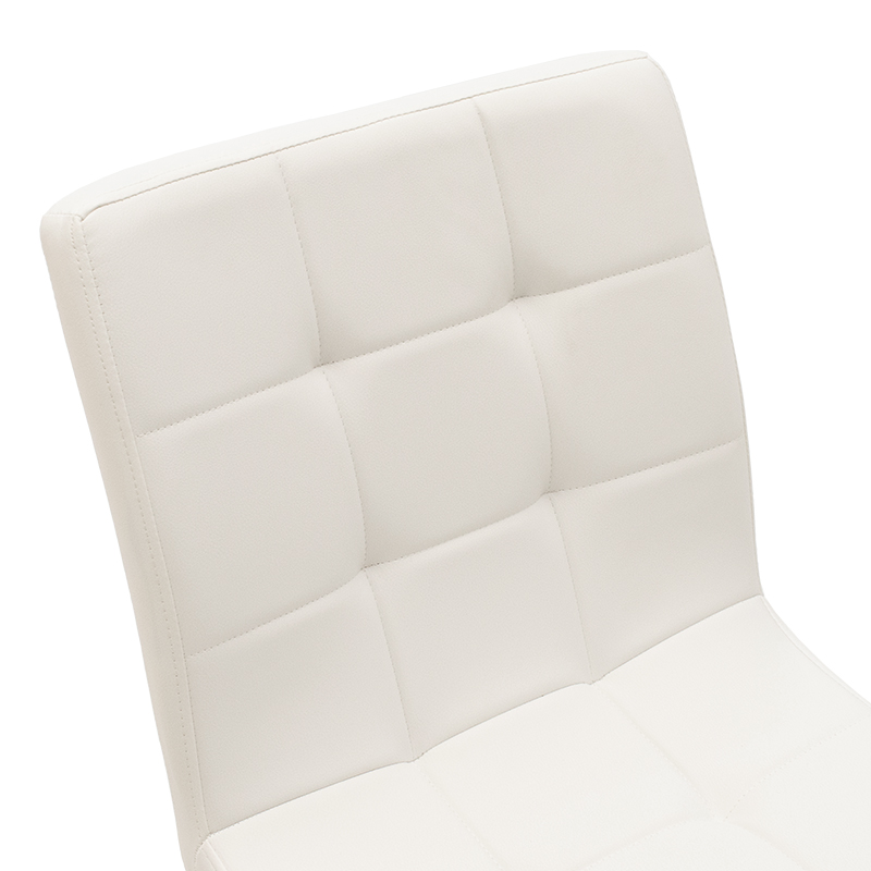 Καρέκλα Cian II pakoworld PU λευκό-φυσικό πόδι 6