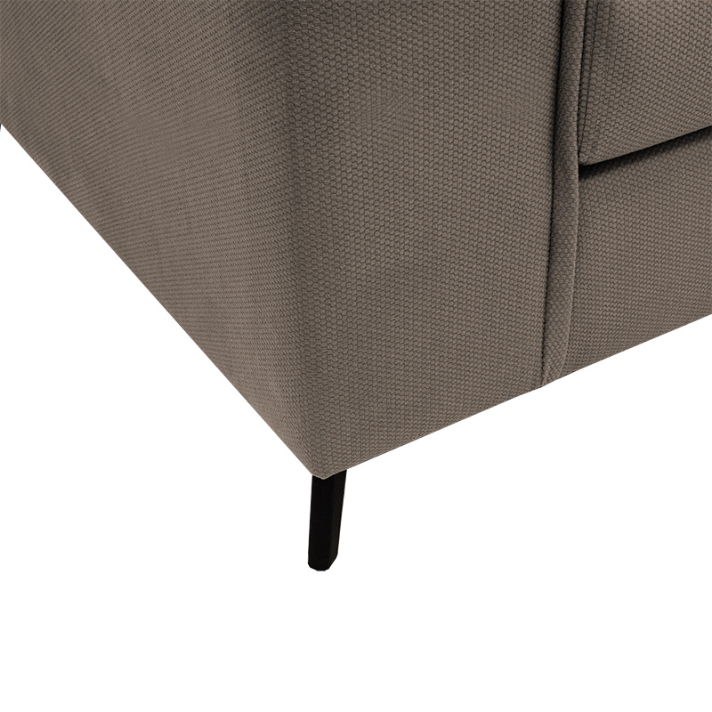 Γωνιακός καναπές Fabulous pakoworld αναστρέψιμος ύφασμα mocha-cream 240x165x95εκ 7