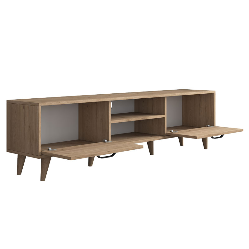 Έπιπλο τηλεόρασης Sabian pakoworld sonoma 180x35x48,5εκ 4