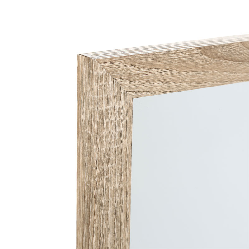 Καθρέπτης δαπέδου Stand pakoworld φυσικό 35.5x2.5x155.5εκ 2