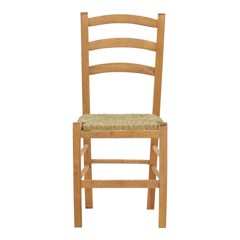 Καρέκλα καφενείου με ψάθα Marf-Charchie pakoworld μασίφ ξύλο οξιάς λούστρο καρυδί 41x42x92εκ 4