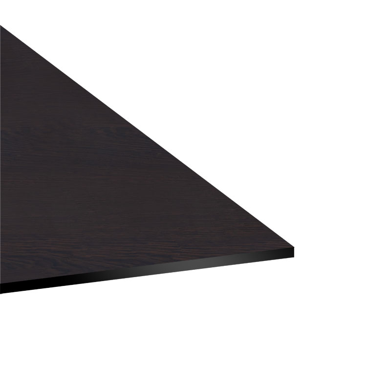 Επιφάνεια τραπεζιού Portico pakoworld HPL wenge 69x69εκ πάχους 12mm 4