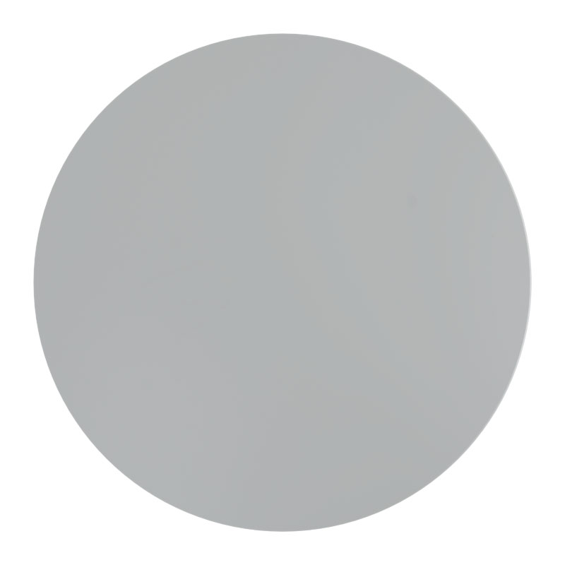 Επιφάνεια τραπεζιού Skyline pakoworld Werzalit ivory Φ60εκ πάχους 25mm 1