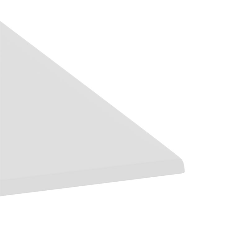 Επιφάνεια τραπεζιού Skyline pakoworld Werzalit ivory 70x70εκ πάχους 35mm 3