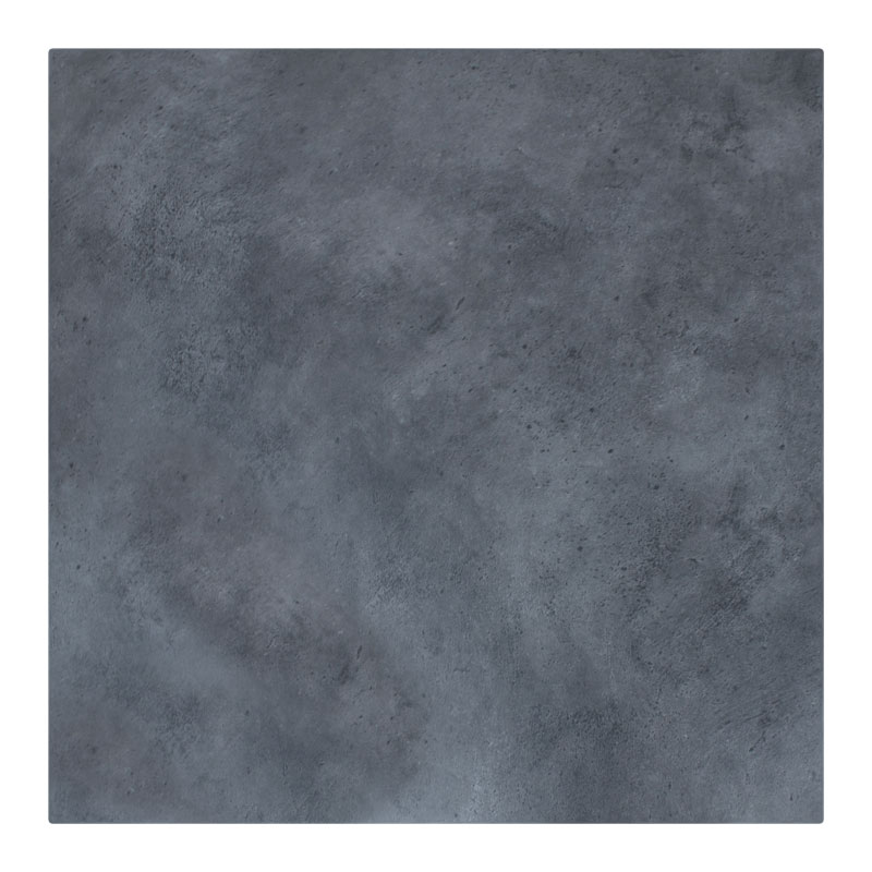 Επιφάνεια τραπεζιού Sizzle pakoworld Werzalit ανθρακί cement 80x80εκ πάχους 35mm 1