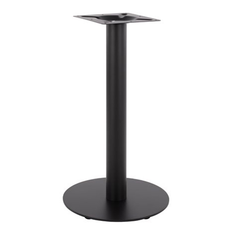 Βάση τραπεζιού Celestial pakoworld μεταλλική μαύρη Φ40x72εκ 1
