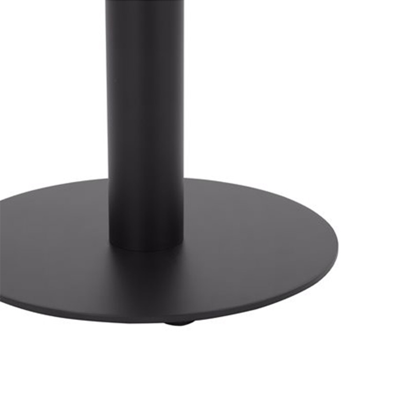 Βάση τραπεζιού Celestial pakoworld μεταλλική μαύρη Φ40x72εκ 3