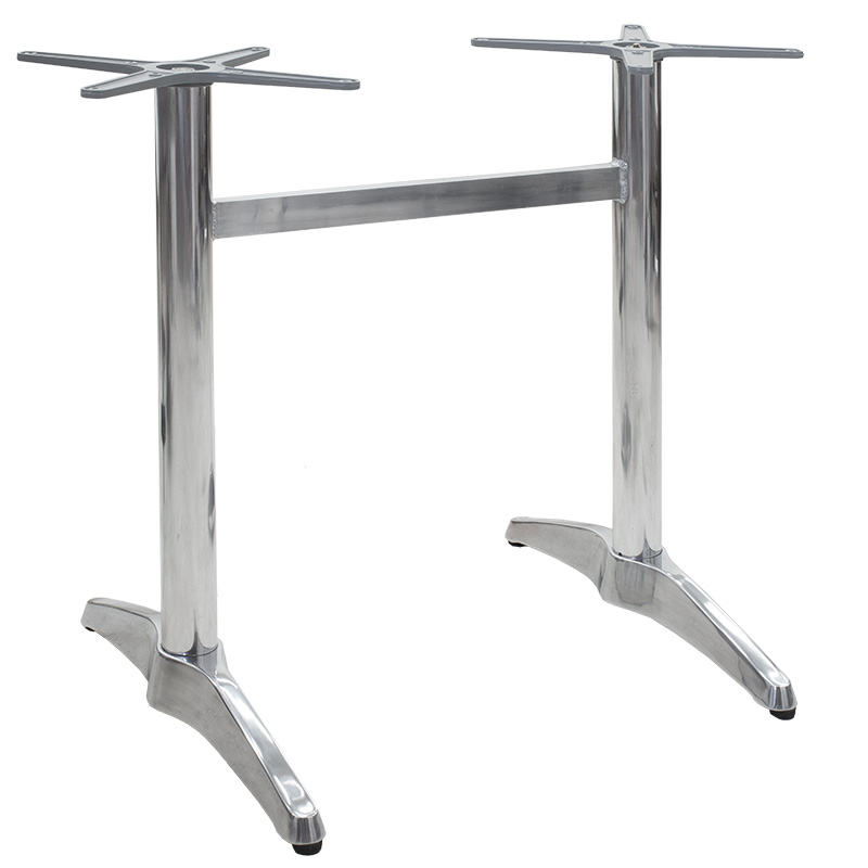 Βάση τραπεζιού Impart pakoworld αλουμινίου παραλληλόγραμμη 45x45x72εκ 1