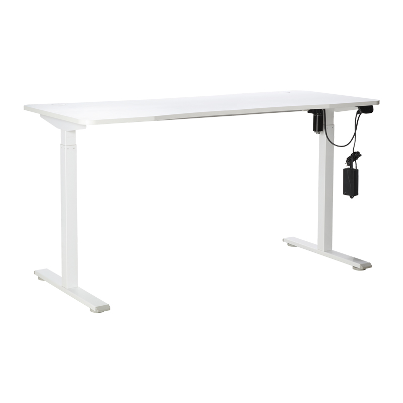 Γραφείο ηλεκτρικό Jingui pakoworld λευκό 140x60x72-117εκ 1