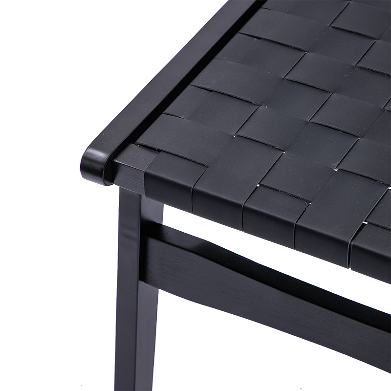 Καρέκλα Ridley pakoworld ξύλο-pu μαύρο 6