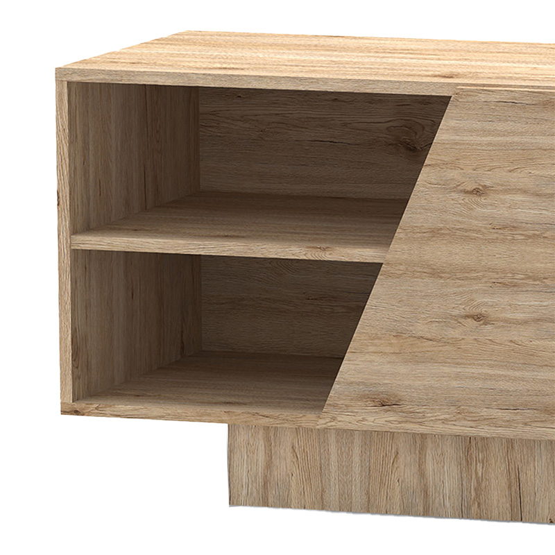 Έπιπλο τηλεόρασης Stevie pakoworld sonoma 160x40x50εκ 3