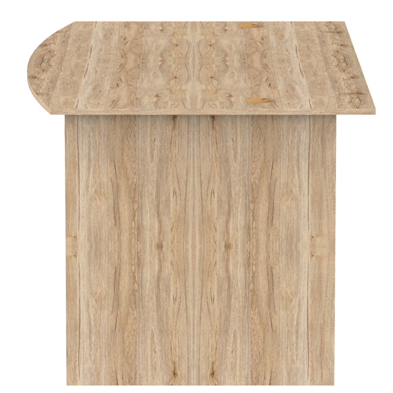 Γραφείο εργασίας Anze pakoworld φυσικό μελαμίνης 180x93.5x75εκ 3