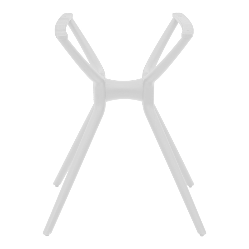 Βάση τραπεζιού Herno pakoworld λευκό pp 60x61x73εκ 2