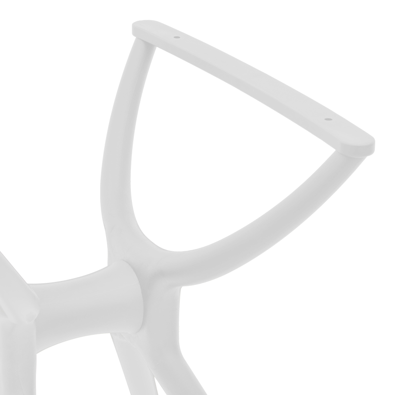 Βάση τραπεζιού Herno pakoworld λευκό pp 60x61x73εκ 3