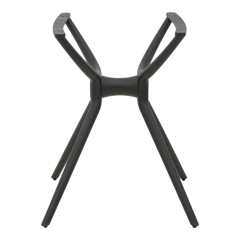 Βάση τραπεζιού Herno pakoworld μαύρο pp 60x61x73εκ 2